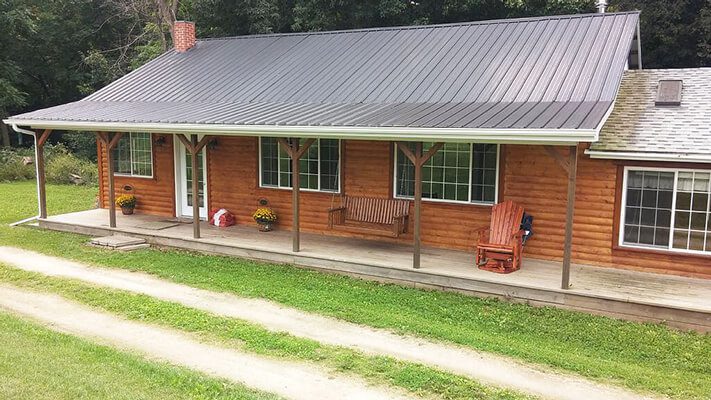 Exterior photo of Amish Valley Cabin